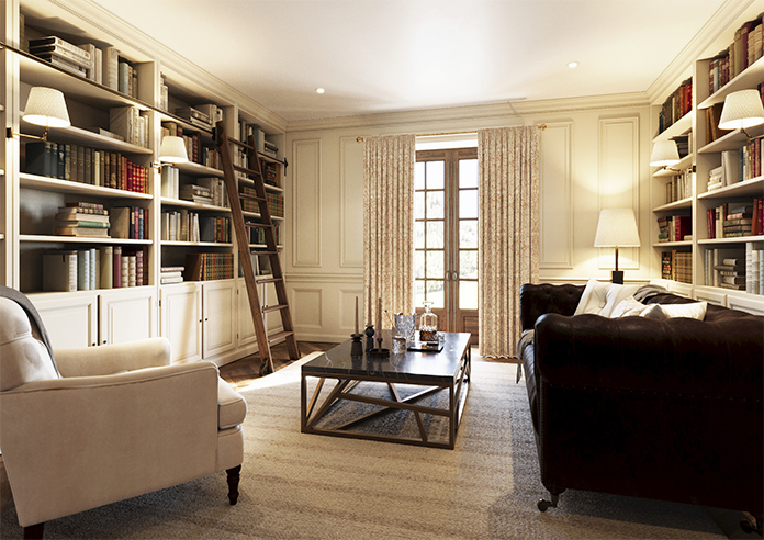 William Morris At Home Sunflower, Madder - Made to Measure Curtains - Image 7